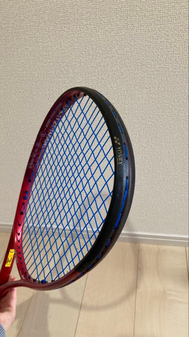 YONEX VOLTRAGE テニスラケット ボルトレイジ 7s 紅(中古)