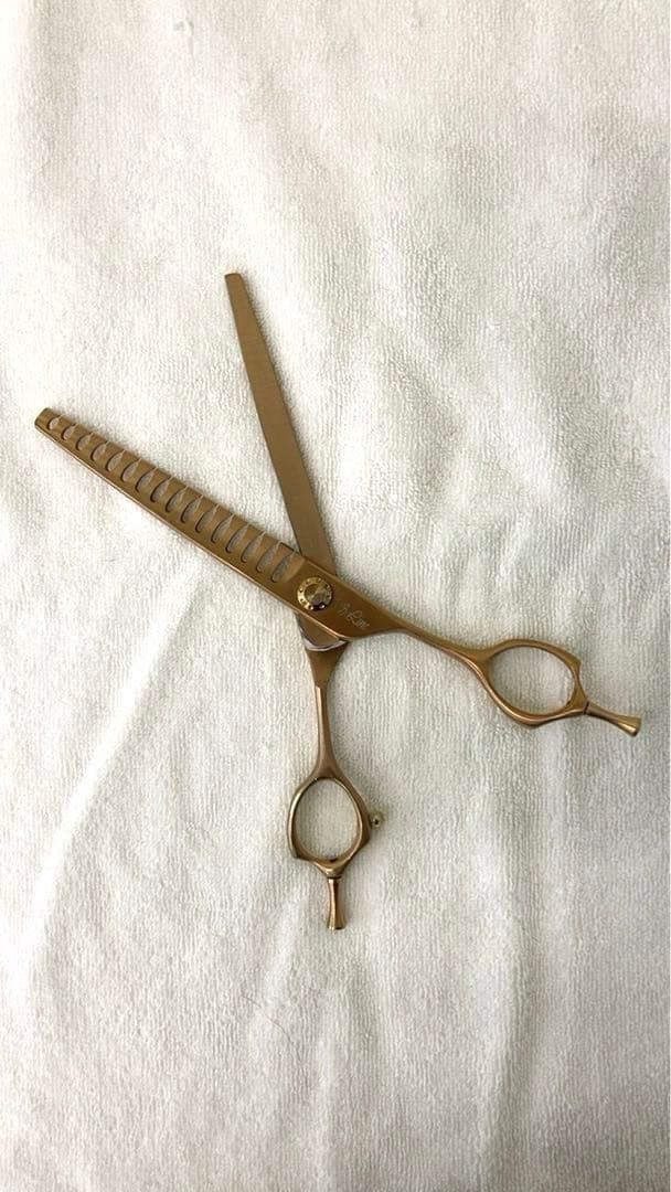 シルバーライン ゴールドパンパン7インチ　シザー　研ぎ後未使用