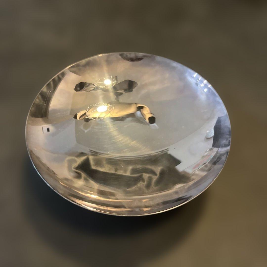 美品 希少 純銀 銀杯 SV 創業25周年記念 小林重工 67g