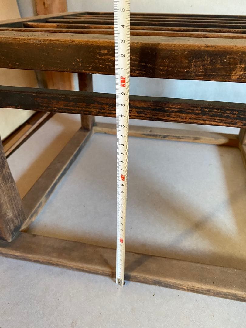 昭和レトロなやぐらこたつ（櫓炬燵） 木製ラティス座卓 格子状座卓