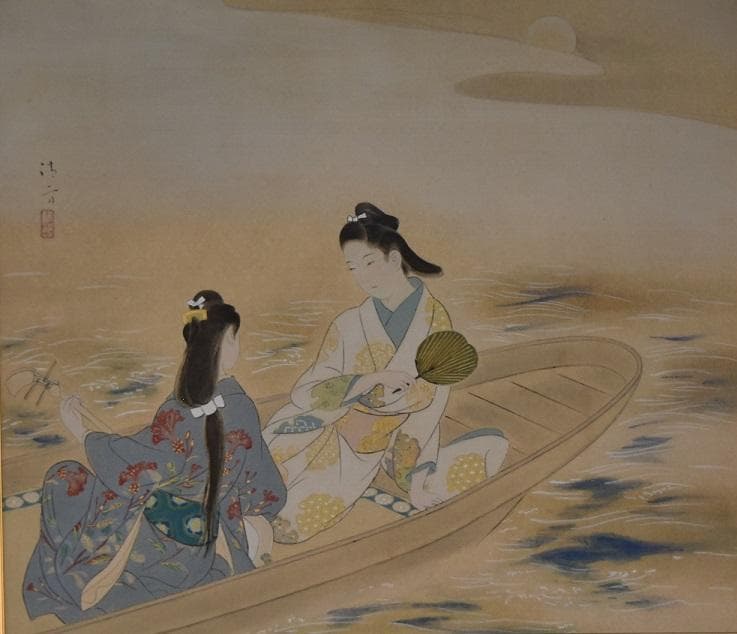 お値下げ❣❣文化勲章受章作家・鏑木清方　筆作品・日本画・浮世絵・風俗画・随筆家