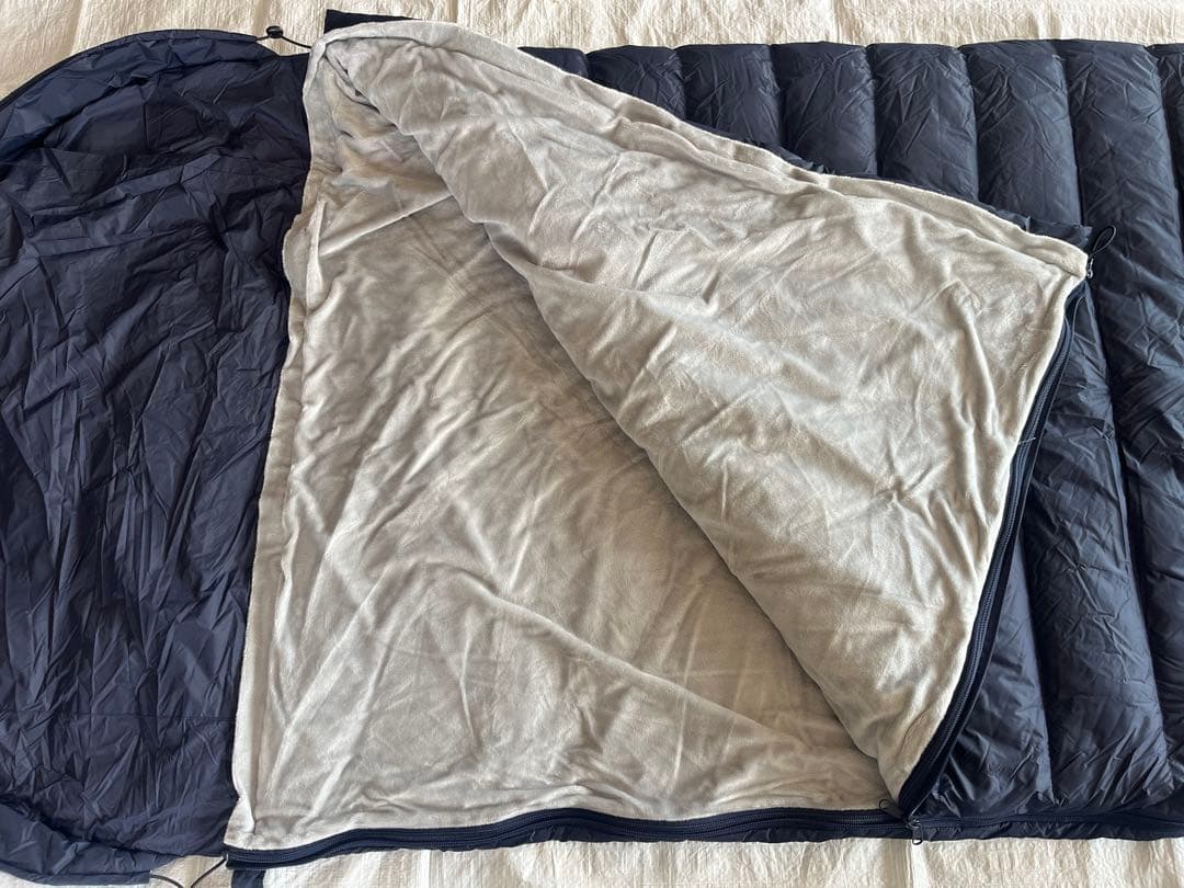 NASA宇宙で使う素材エアロゲル スリーピングバッグ　モンベル