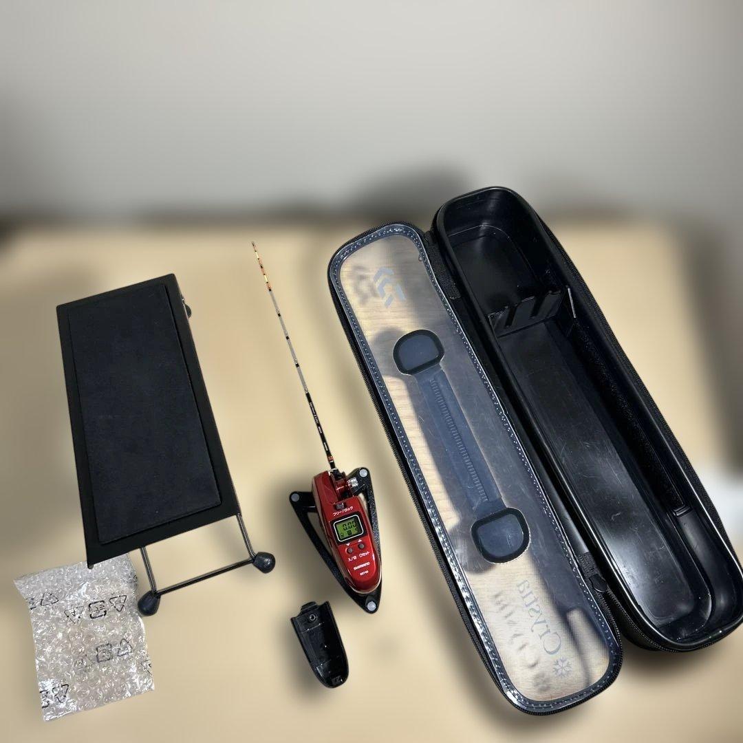 シマノワカサギマチックDDMレット+ NANUKたたき台+エクスペック M02K