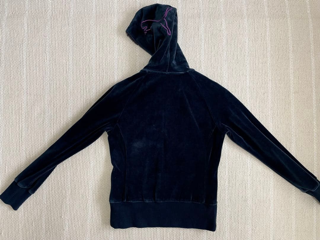 PUMA ベロア 上下セットアップ ブラック S
