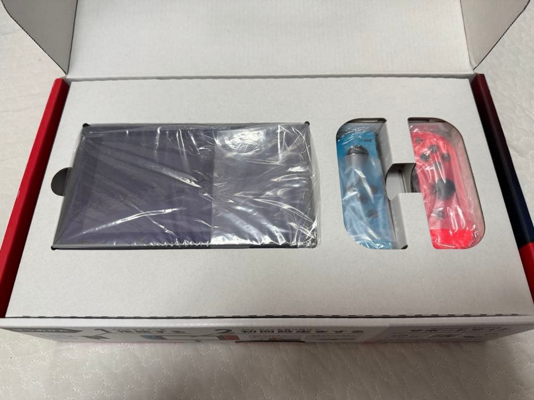 Nintendo Switch 赤/青 箱あり マイクロSDカード付+おまけあり