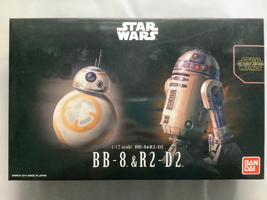 1/12 ドロイドセットC-3PO・BB-8・R2-D2・R5-D4 未開封