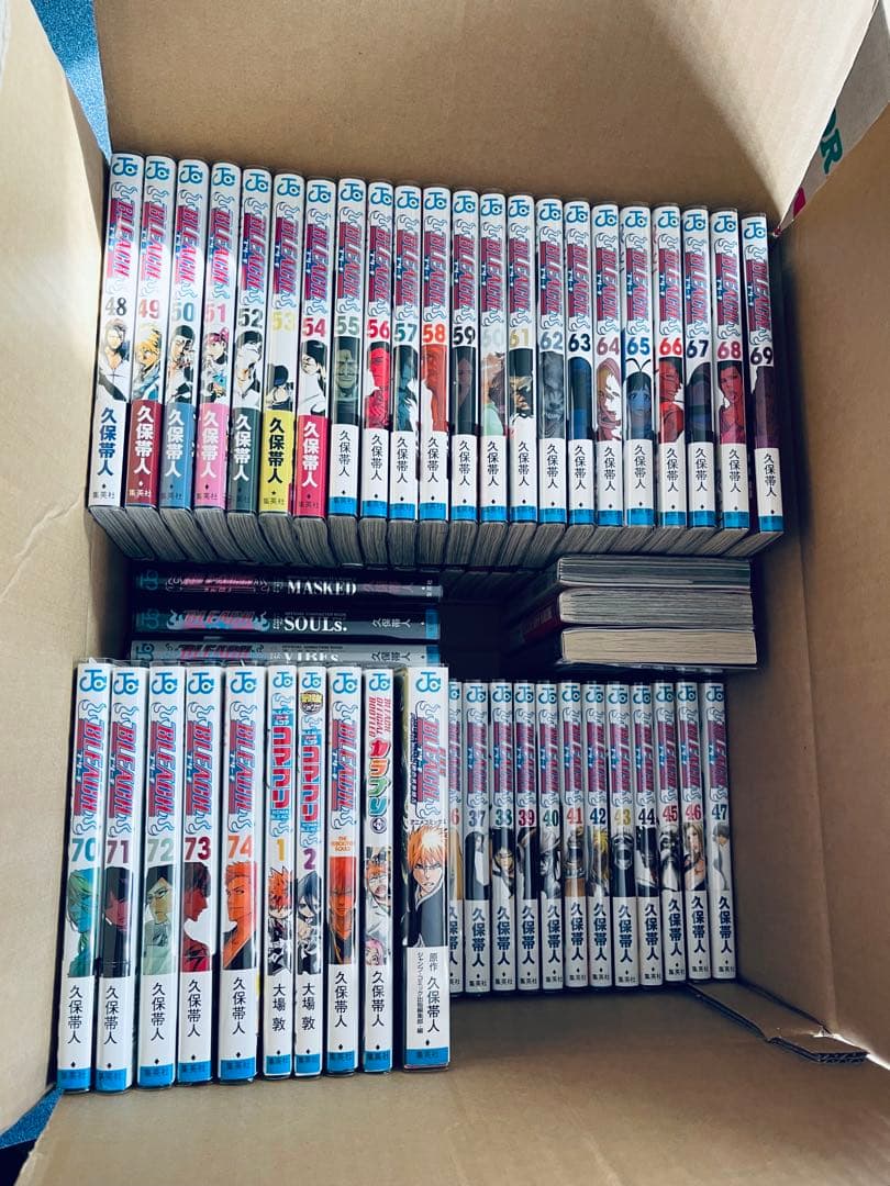 全巻初版！BLEACH ブリーチ 全巻完結セット　帯☆チラシ付き + おまけ