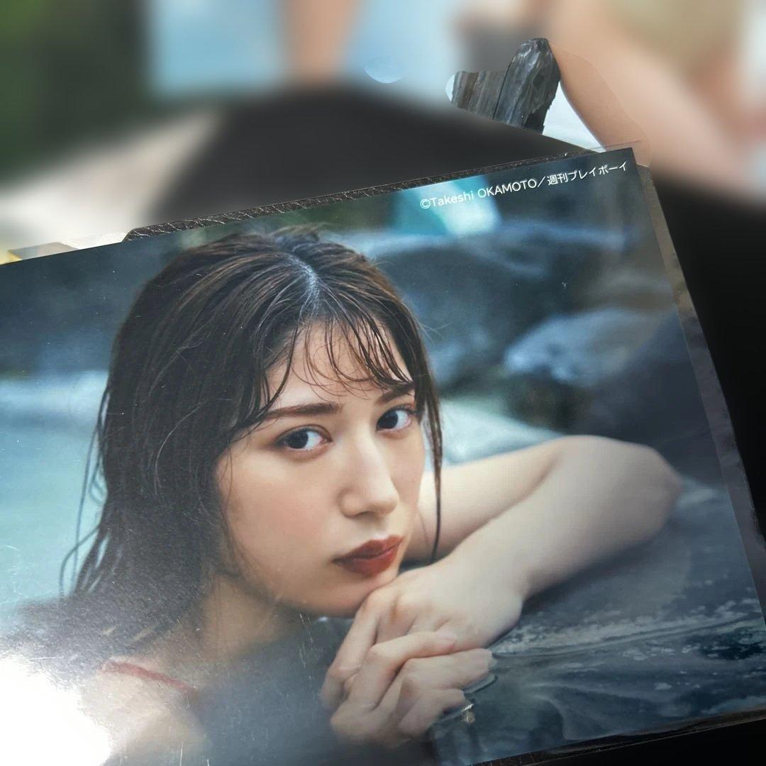 雪平莉左 プレイボーイ オンラインサイン会 限定写真 2Lサイズ5枚セット