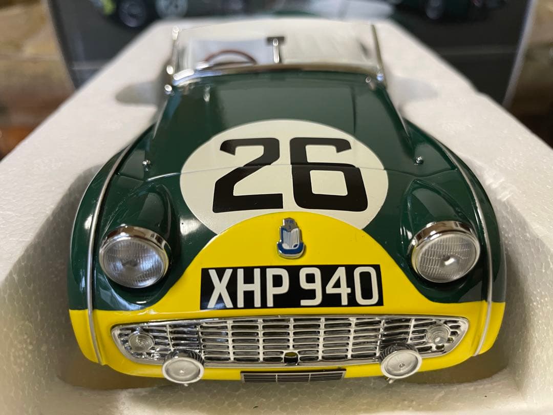 価格変更 1/18 京商 トライアンフTR3S レースモデル26号車