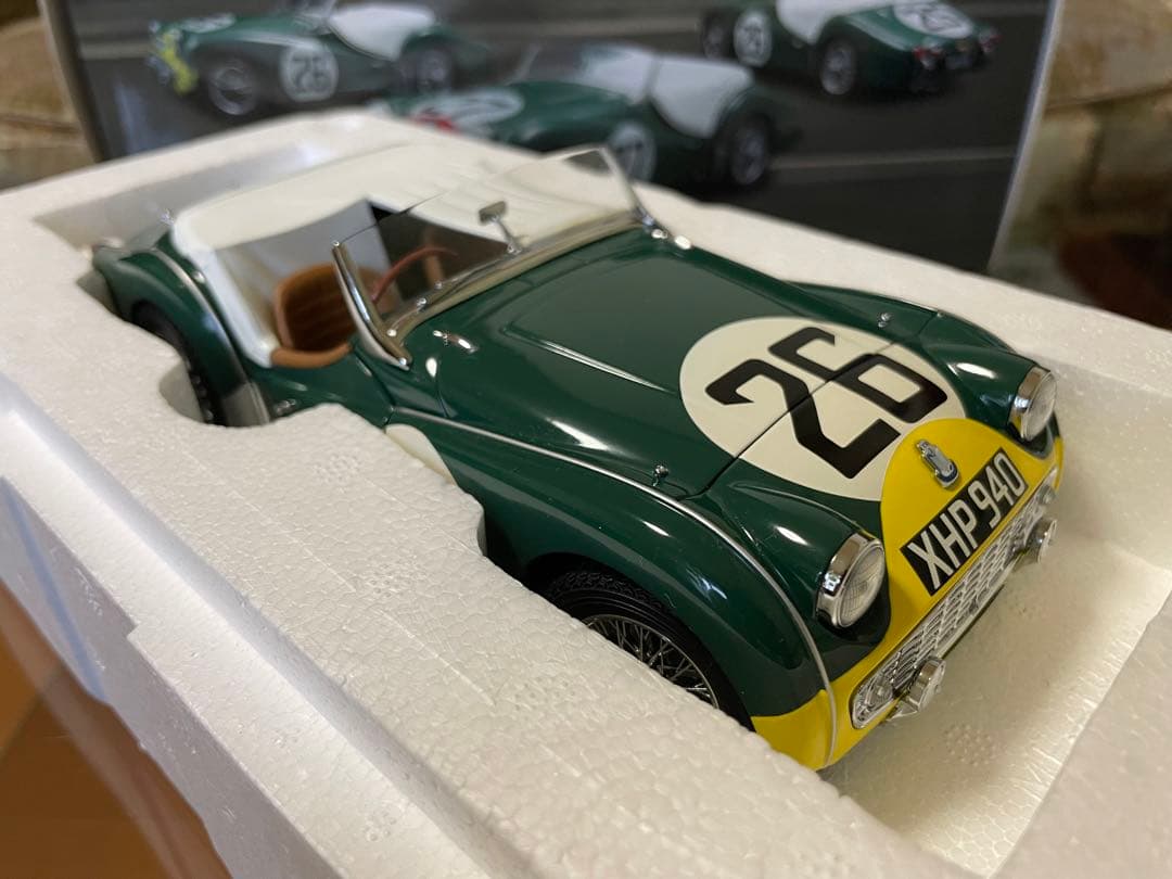 価格変更 1/18 京商 トライアンフTR3S レースモデル26号車