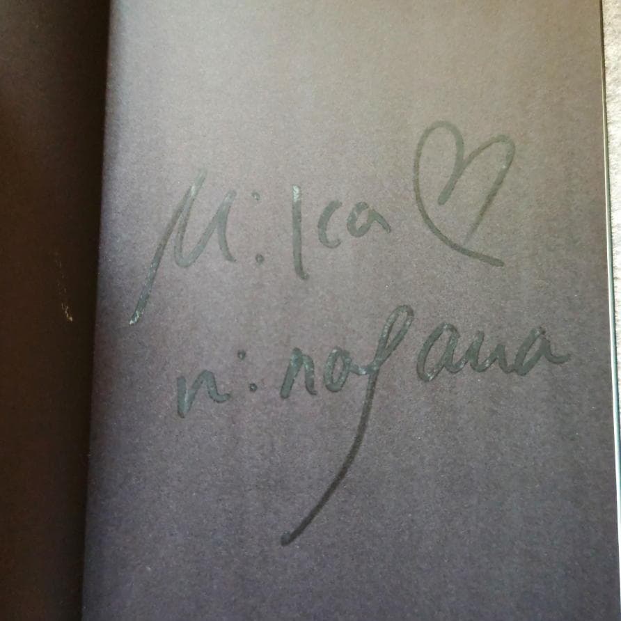 ◆古本◆蜷川実花サイン入り◆ノワール◆女性写真家、映画監督◆蜷川幸雄の娘