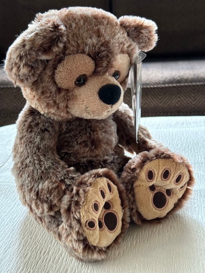 ❤︎超絶美形可愛い❤︎ タグ付き WDW ディズニーベア 霜降り マーブル ダッフィ