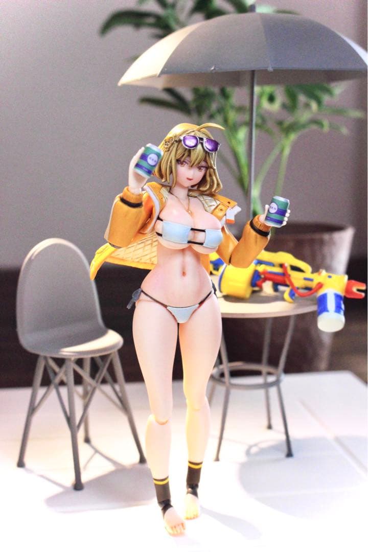MADHANDS 　勝利の女神　NIKKE アニス 可動式カラーレジン