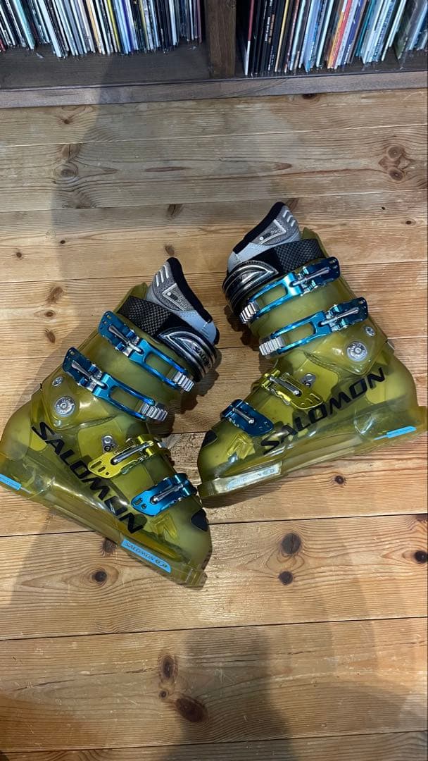 SALOMONサロモン大人ジュニアスキーブーツスキー靴24cm25cm