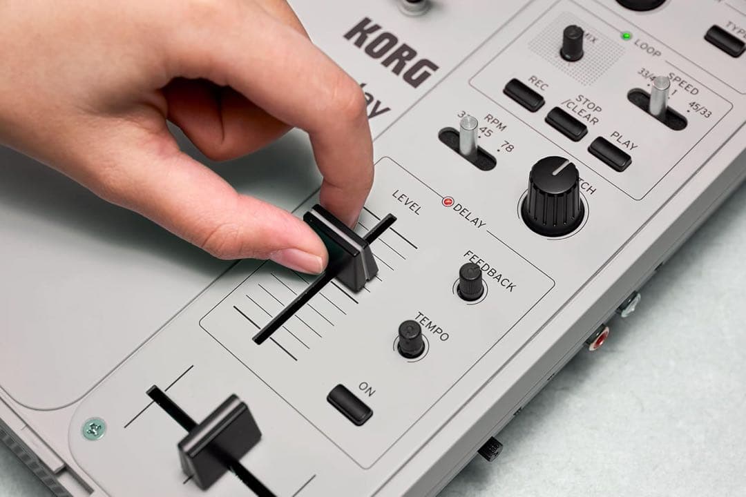 KORG handytrax play ホワイト ターンテーブル