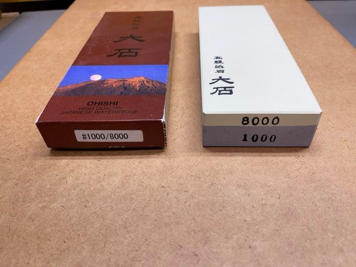 Lie Nielsen Ohishi 砥石 #1000/#8000