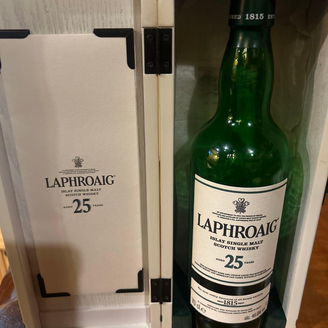 空瓶、LAPHROAIG25年