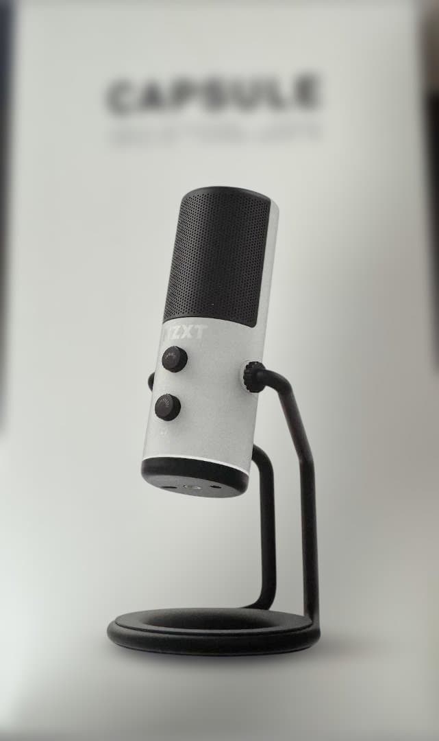 NZXT CAPSULE コンデンサーマイク白 AP-WUMIC-W1