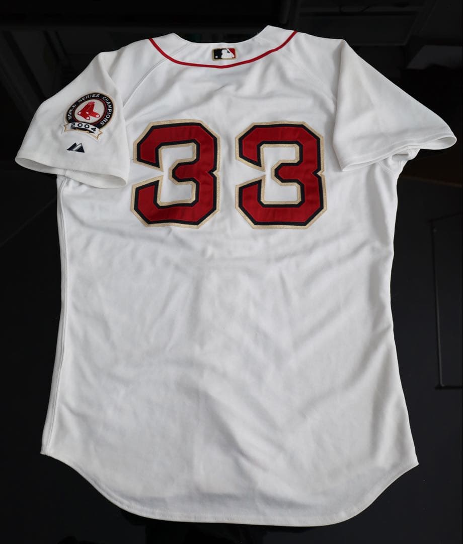 MLB レッドソックス ジェイソンバリテック オーセンティックホームジャージ