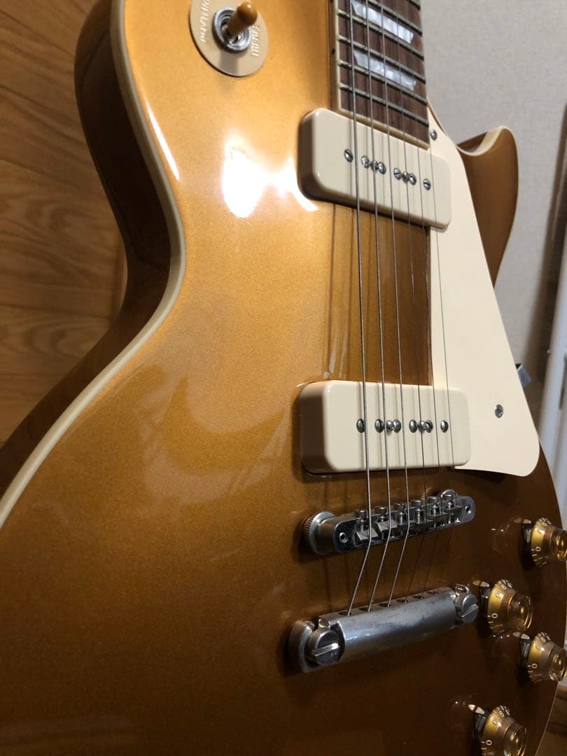 トムトムGibson Les Paul Standard ゴールドトップ