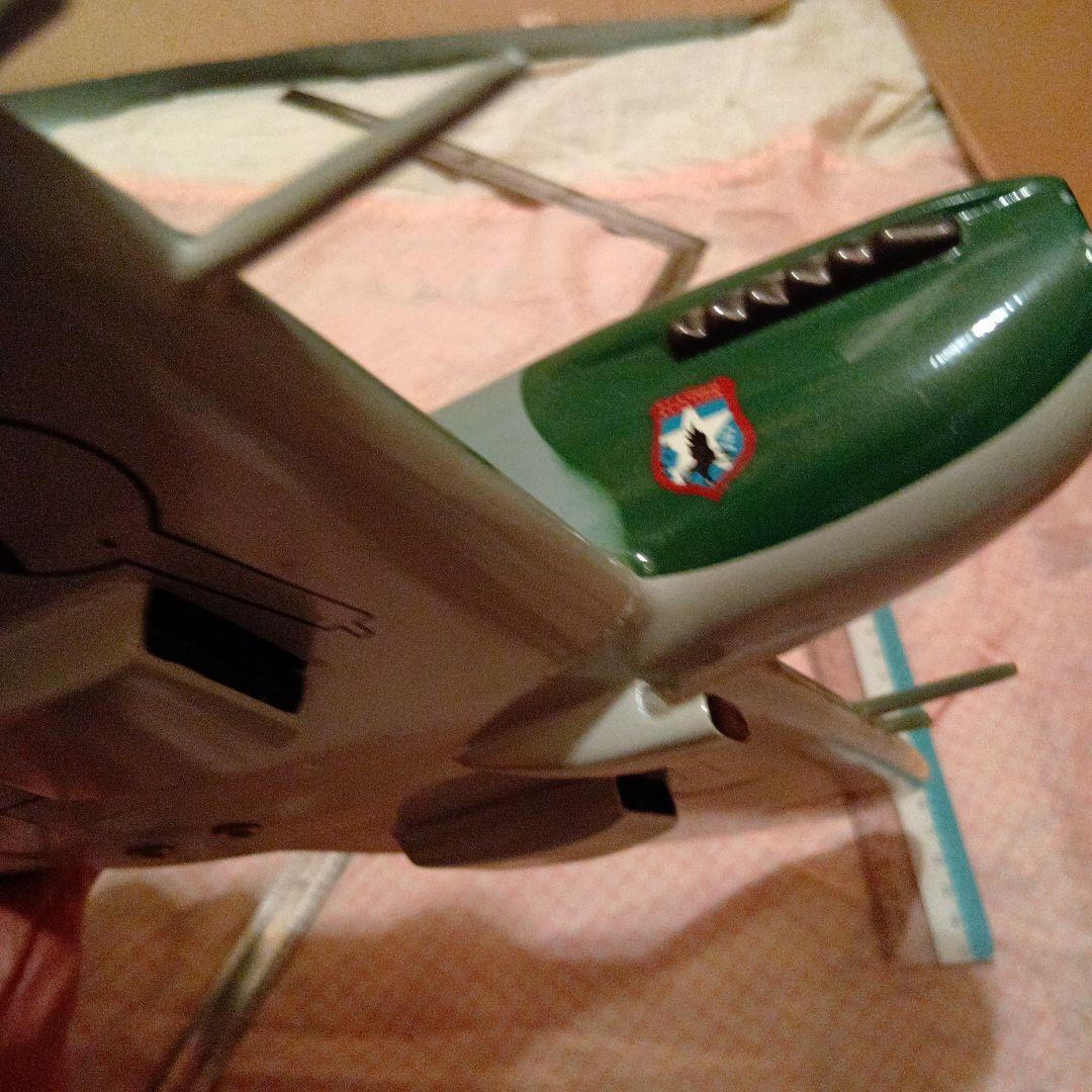 木製　戦闘機　模型　スピットファイア ZD-B 4434 1/72　送料着払い