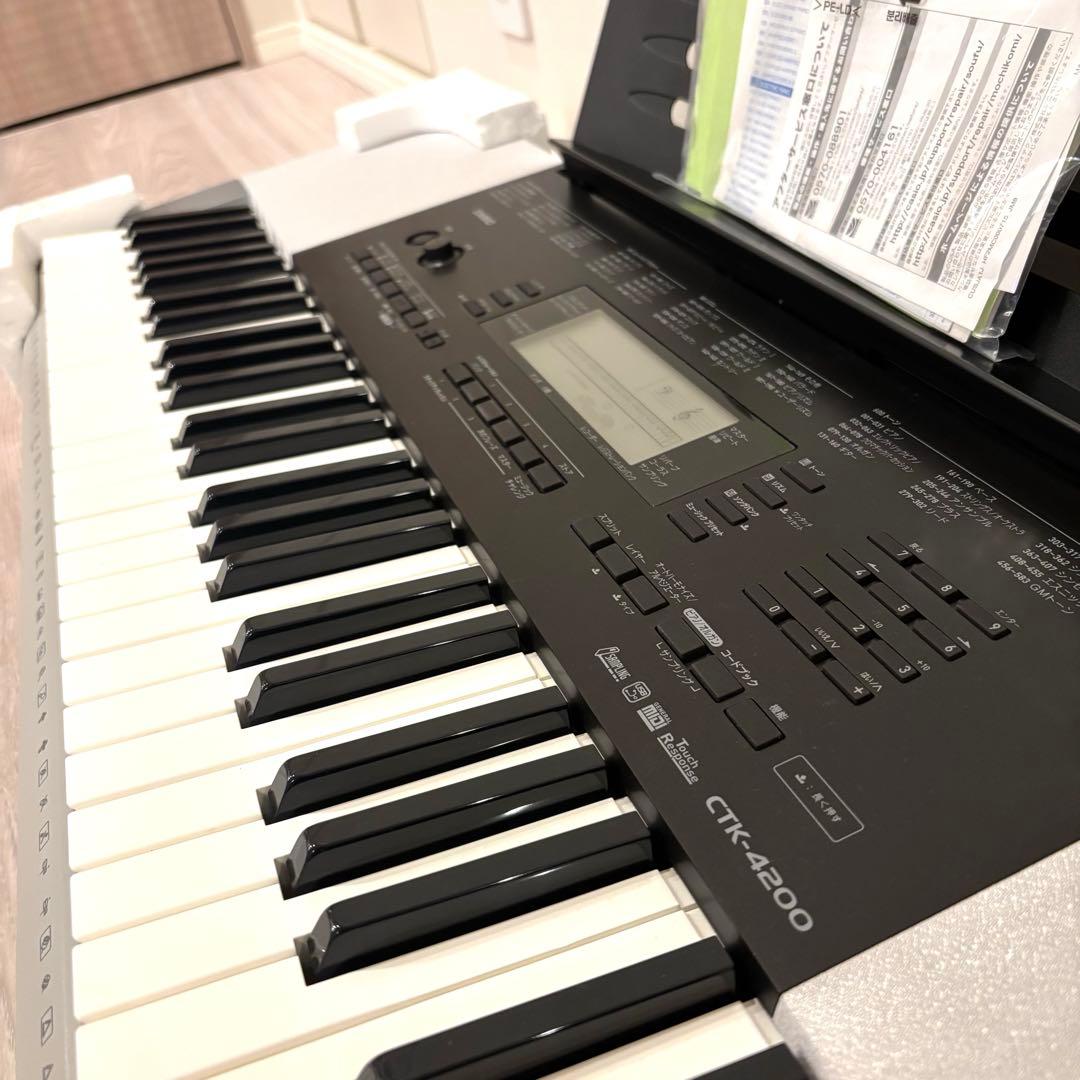 CASIO 電子キーボード ピアノ CTK-4200 付属品完備