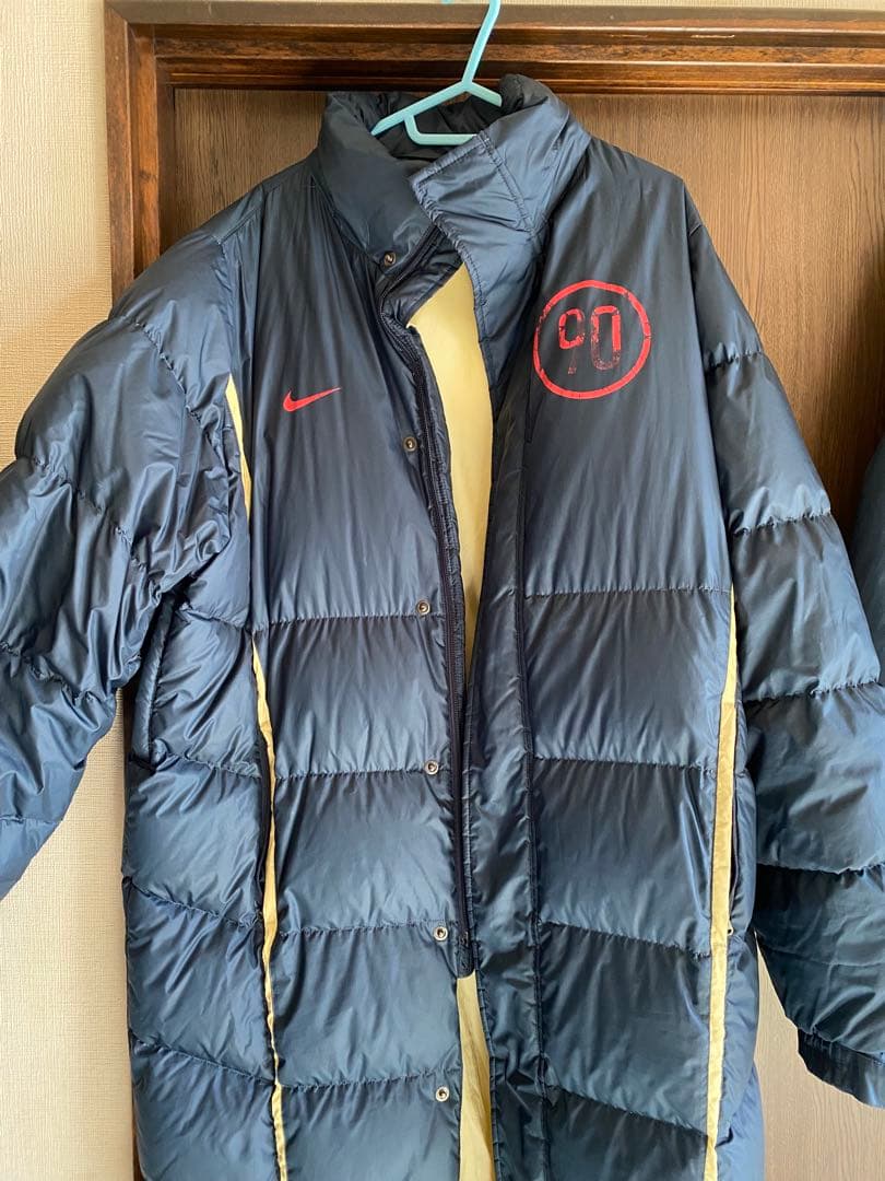 Nike ベンチコート トータル90 L 黒/黄色