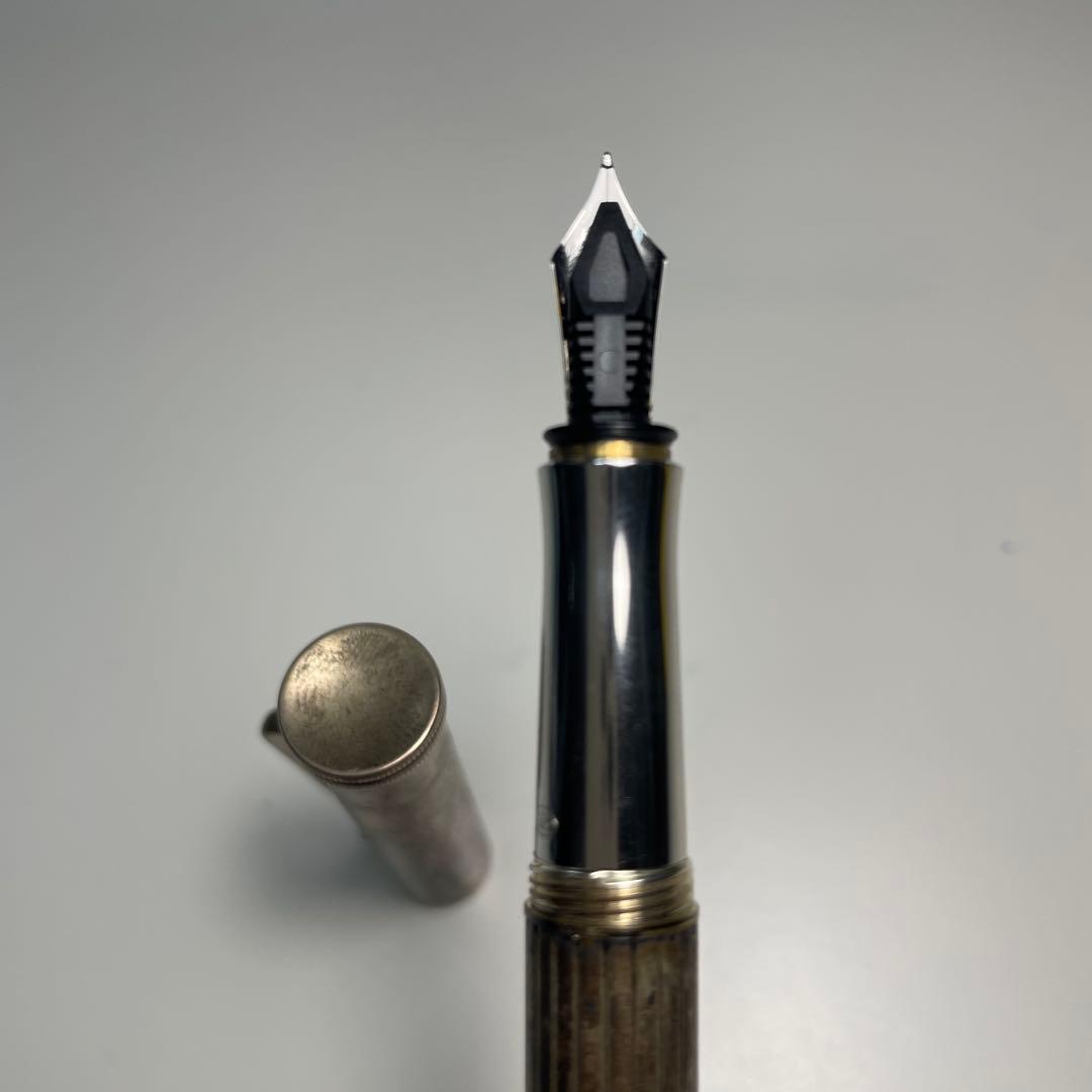 未使用 ファーバーカステル 万年筆 クラシックコレクション プラチナコーティング