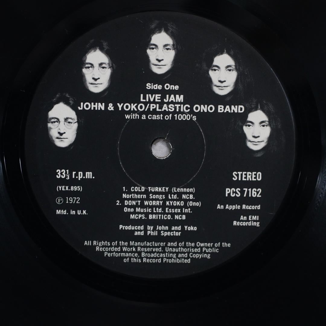 John &Yoko Plastic Ono Band UKオリジナル初期プレス