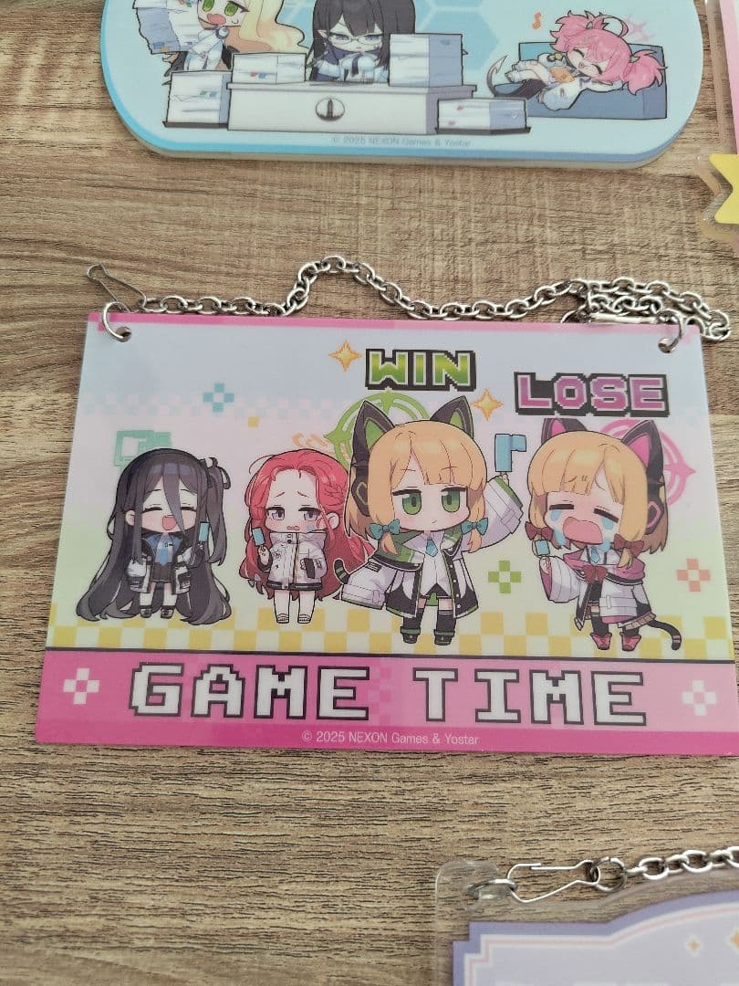 ブルーアーカイブ ブルアカふぇす 2025 アクリルドアプレート 5種セット