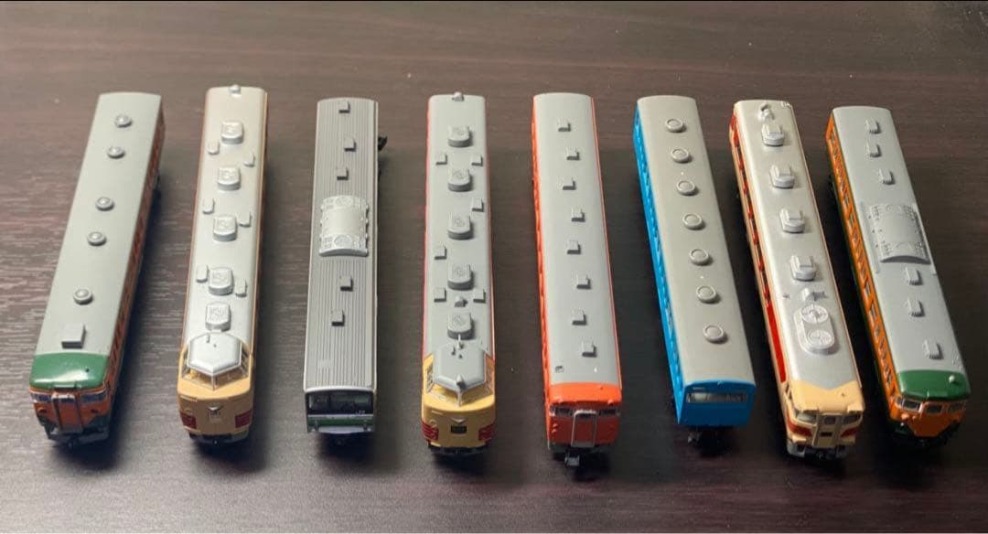 Nゲージ 鉄道模型 8両セット ケースあり