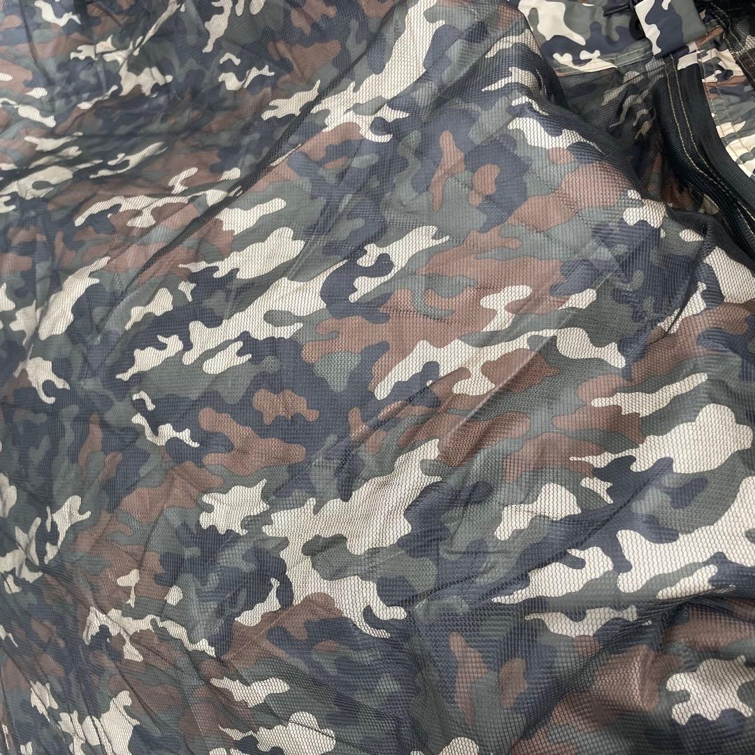 美品　ファミリーキャンプ　ENDLESSBASE 2ルームテント 初心者　迷彩柄