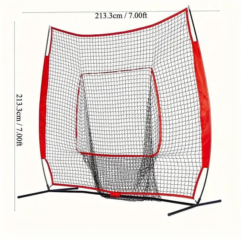 【新品未使用】〇ポータブル野球練習ネット 〇