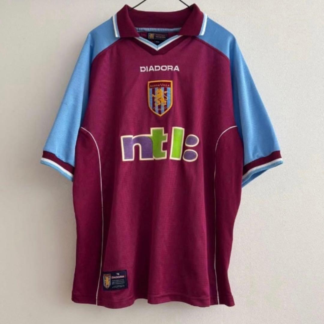 アストンヴィラ　サウスゲート監督　イングランド代表　ユニフォーム　古着　シャツ