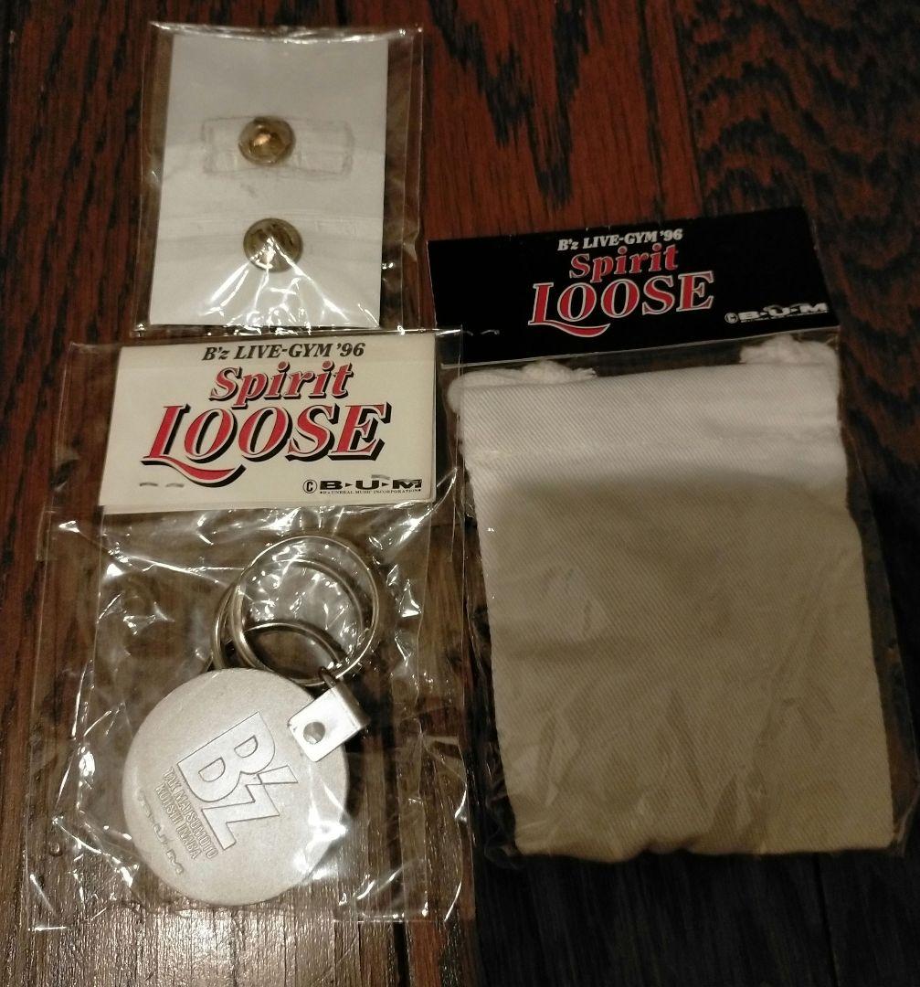 ■B’z spirit LOOSE バックル キーホルダー等