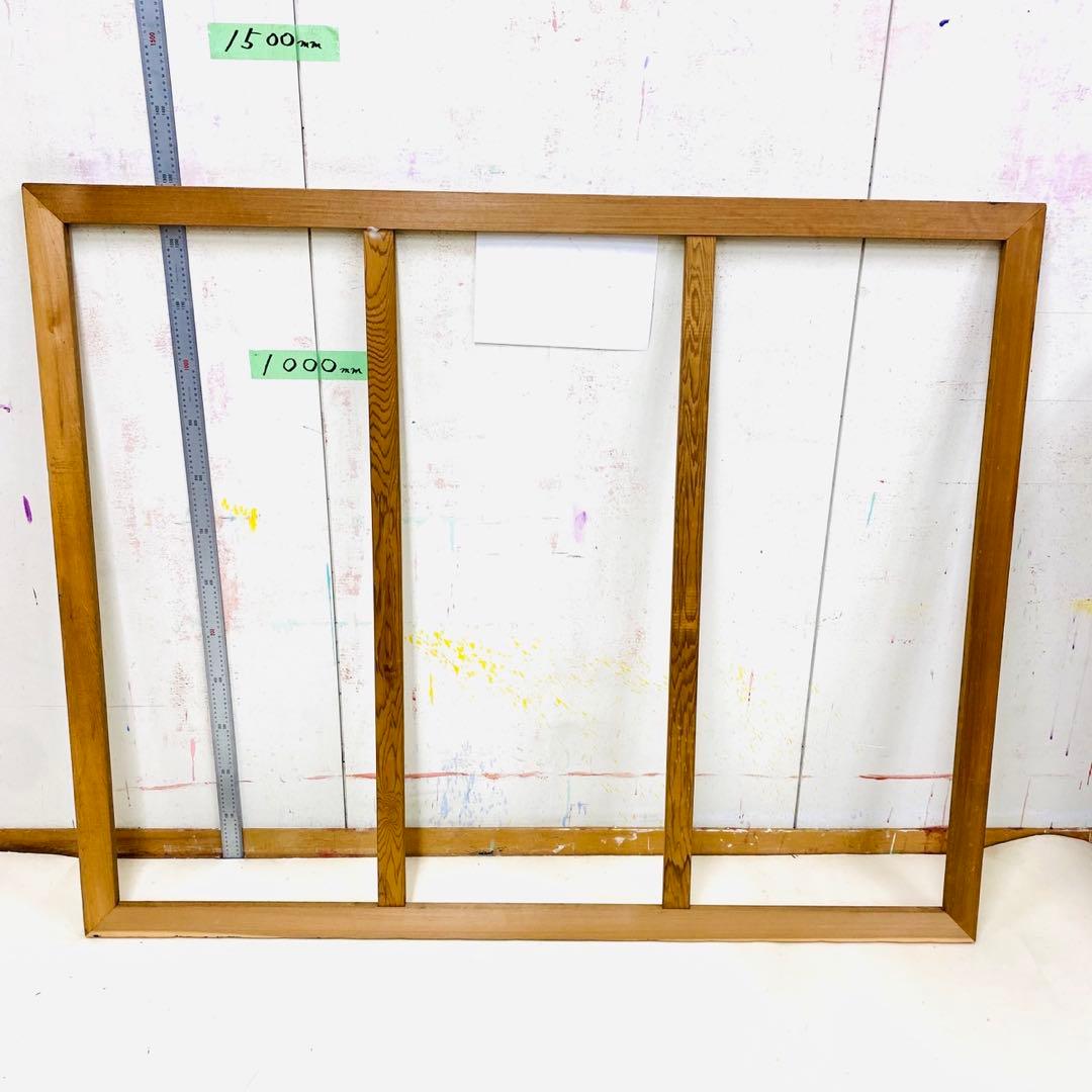 絵画用 木枠 キャンバス枠 F100号 杉材 KISO刻印 良品 送料込み ④