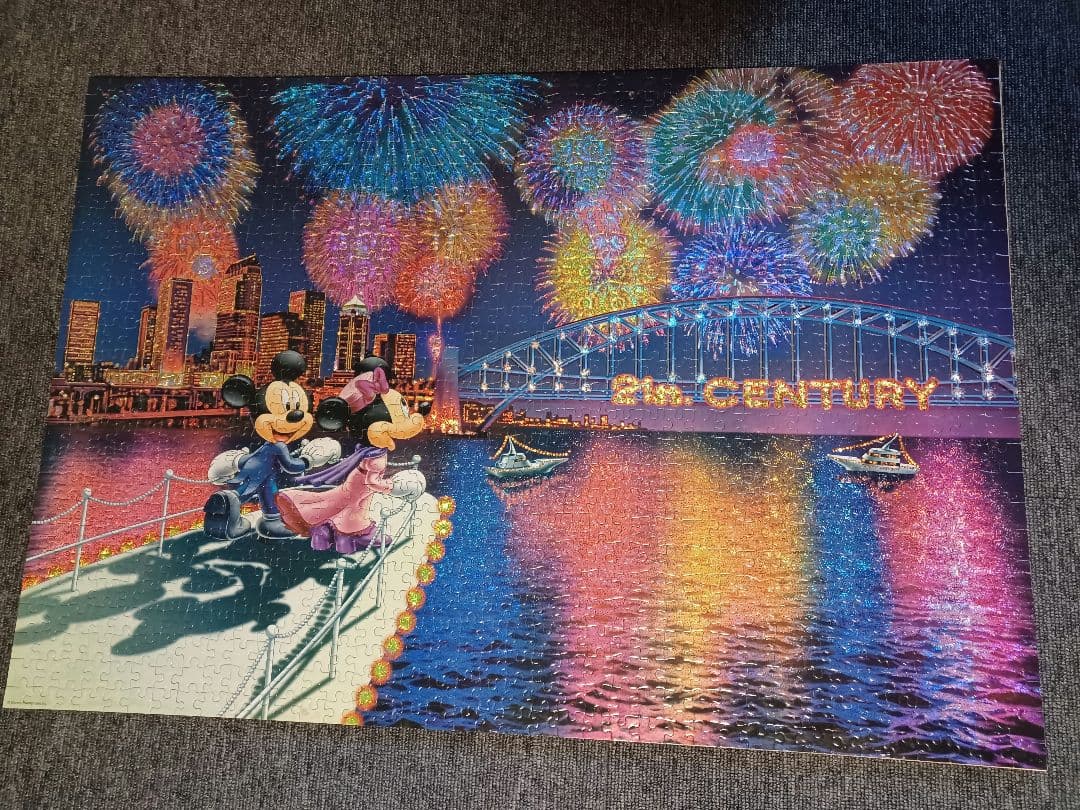 ディズニー21世紀への出航ジグソーパズル完成品