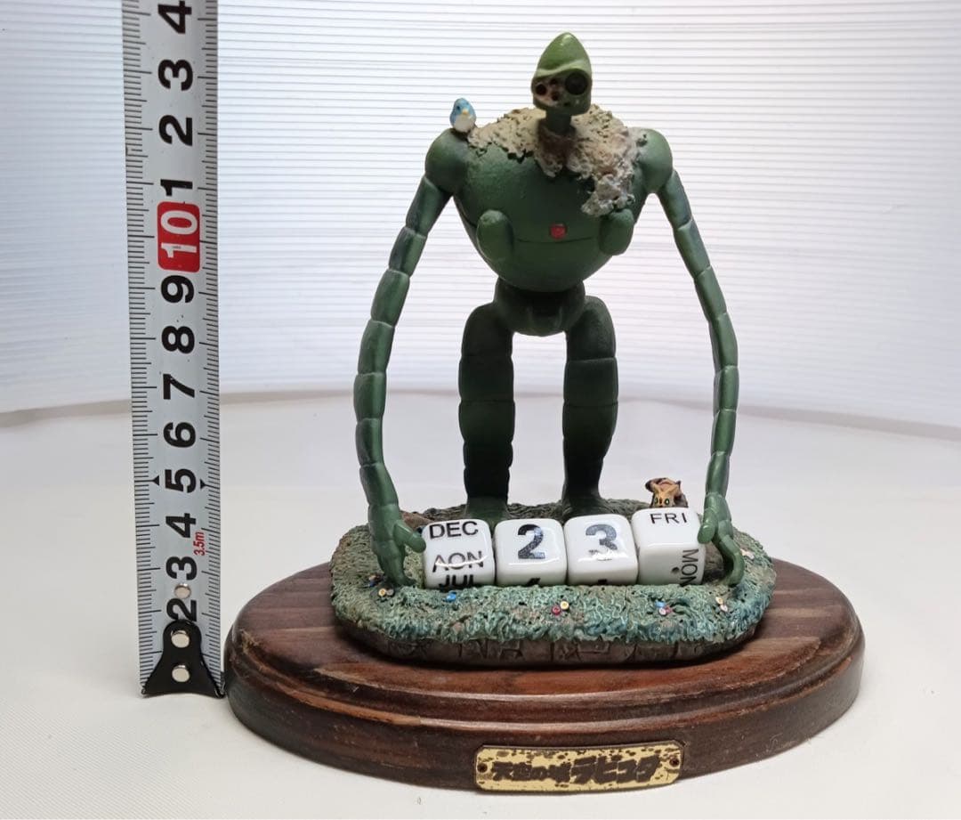タジオジブリ 天空の城ラピュタ ロボット兵 万年カレンダー インテリア 置物