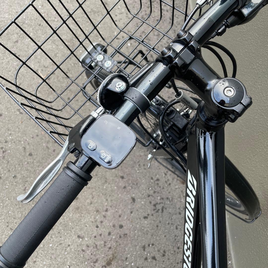 BRIDGESTONE 電動アシスト自転車 スポーツタイプ 黒 B400
