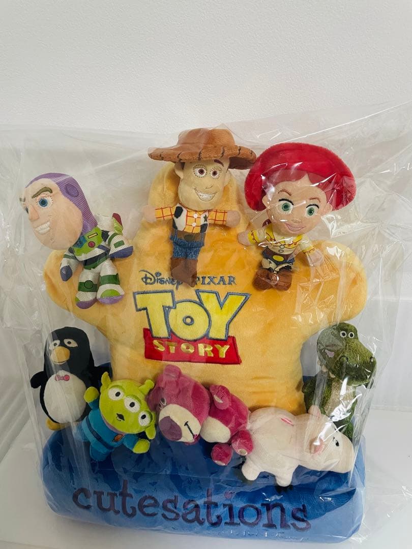 入手困難　トイ・ストーリー　ぬいぐるみ　集合　ウッディ　エイリアン　ミニ　レア