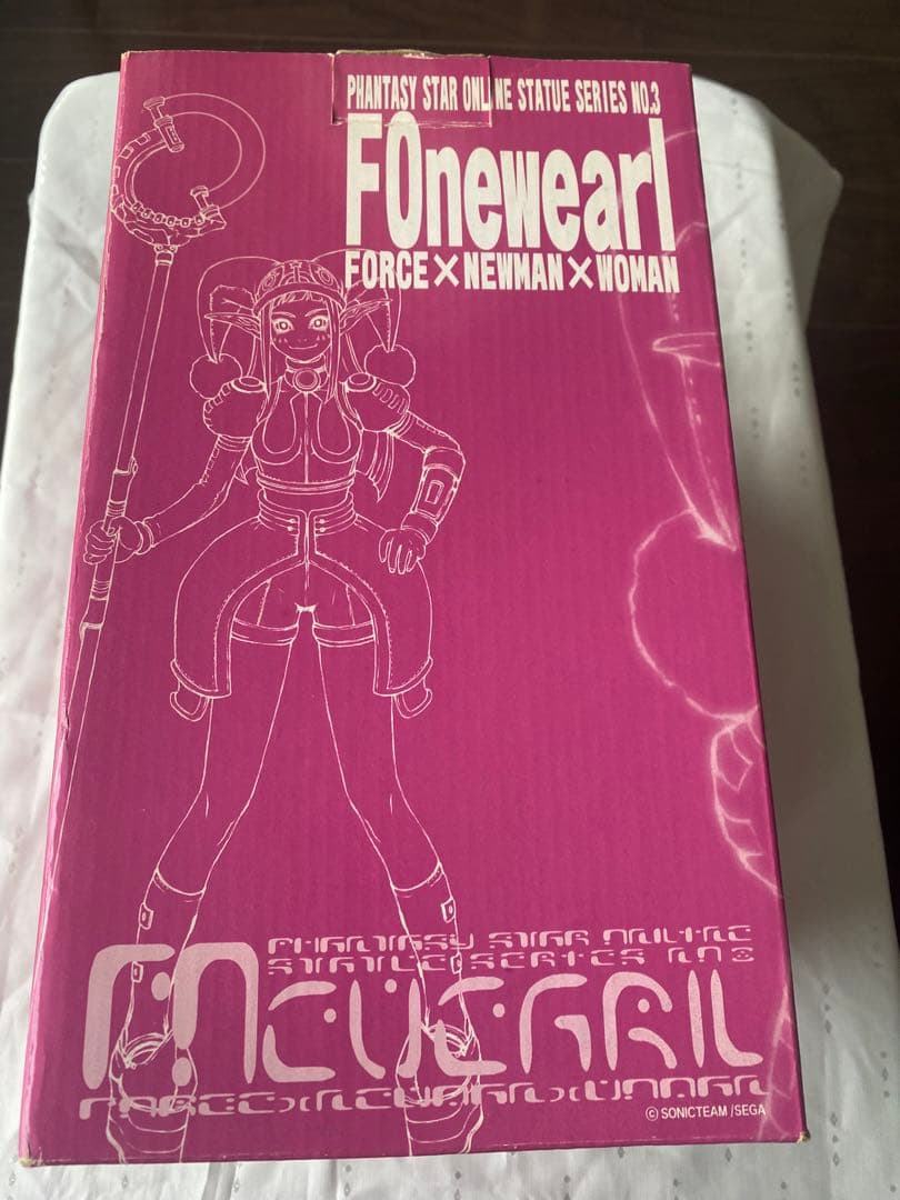 PSO ファンタシースターオンライン フォニュエール フィギュア コールドキャス