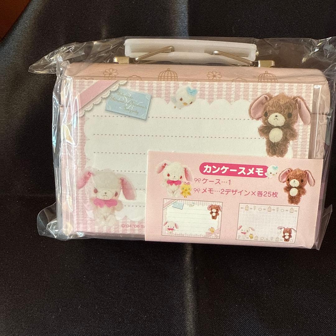 激レア⭐️サンリオ⭐️Sugarbunnies メモ用紙セット缶ケース付き希少