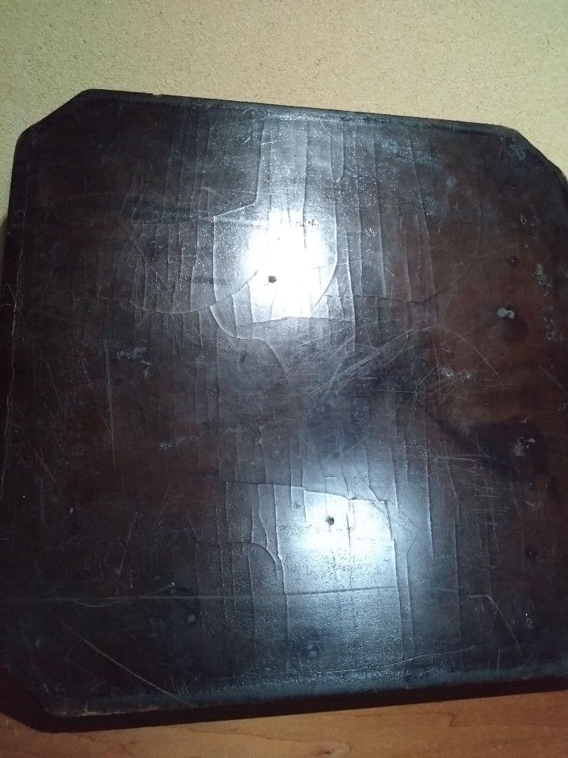 根来 隅切四方盆 室町時代 隅切折敷 矢部盆 我谷盆 木地盆