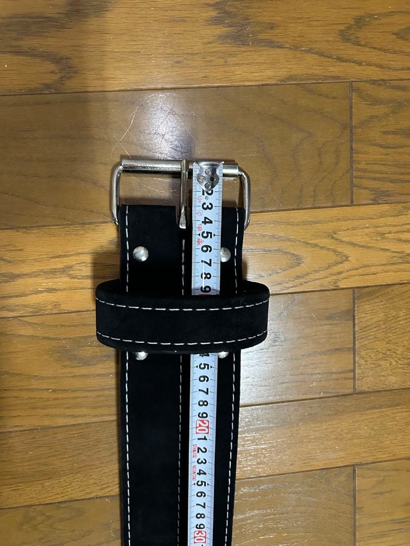 【美品】タイタン　トロブラボー　パワーリフティングベルト　１０ｍｍ　ブラック