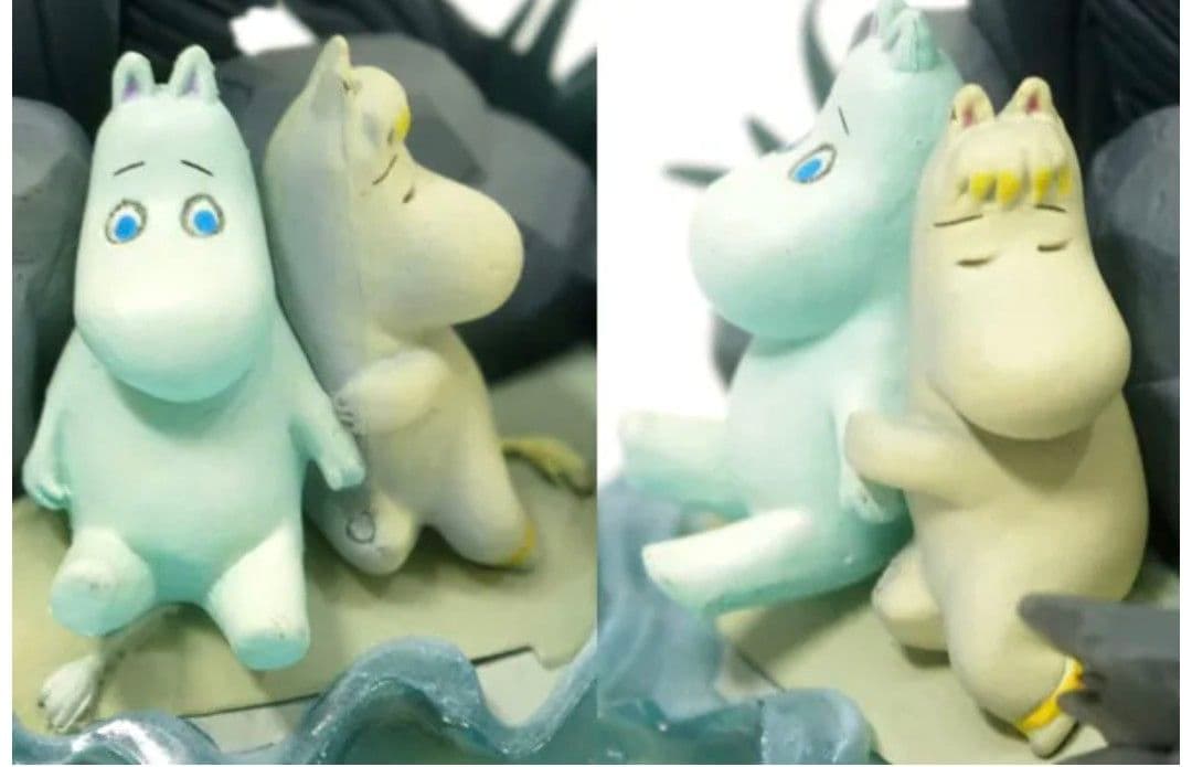 K&M　ムーミン　海洋堂/ムービック　全５種