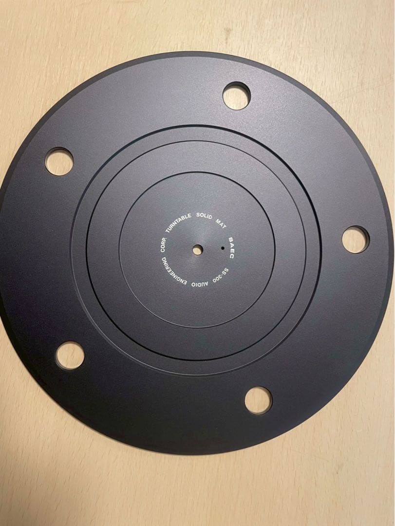 未使用SAEC（サエク）のソリッドターンテーブルシートSS-300Mk2