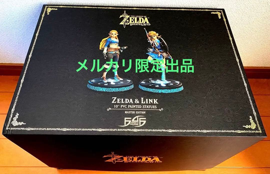 ゼルダの伝説ゼルダ&リンク 10'PVCフィギュアスタチューマスターエディション