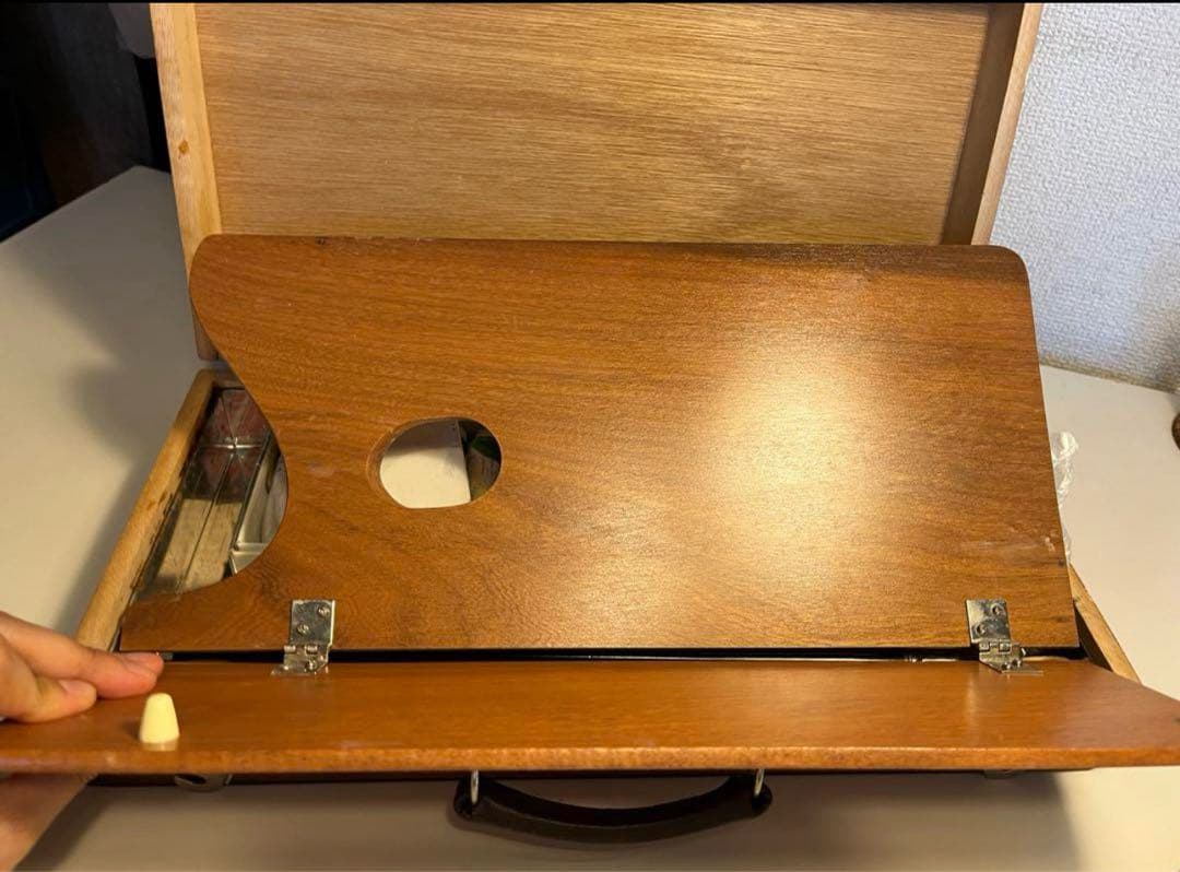 キャンパスケース 木製ケース 絵の具 ターナー色彩 ポスターカラー