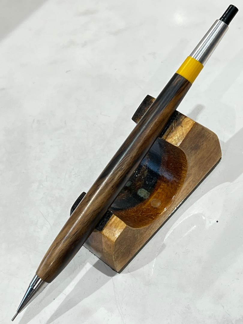 タラ 　pg5+木軸セット　黒柿透明スタビ