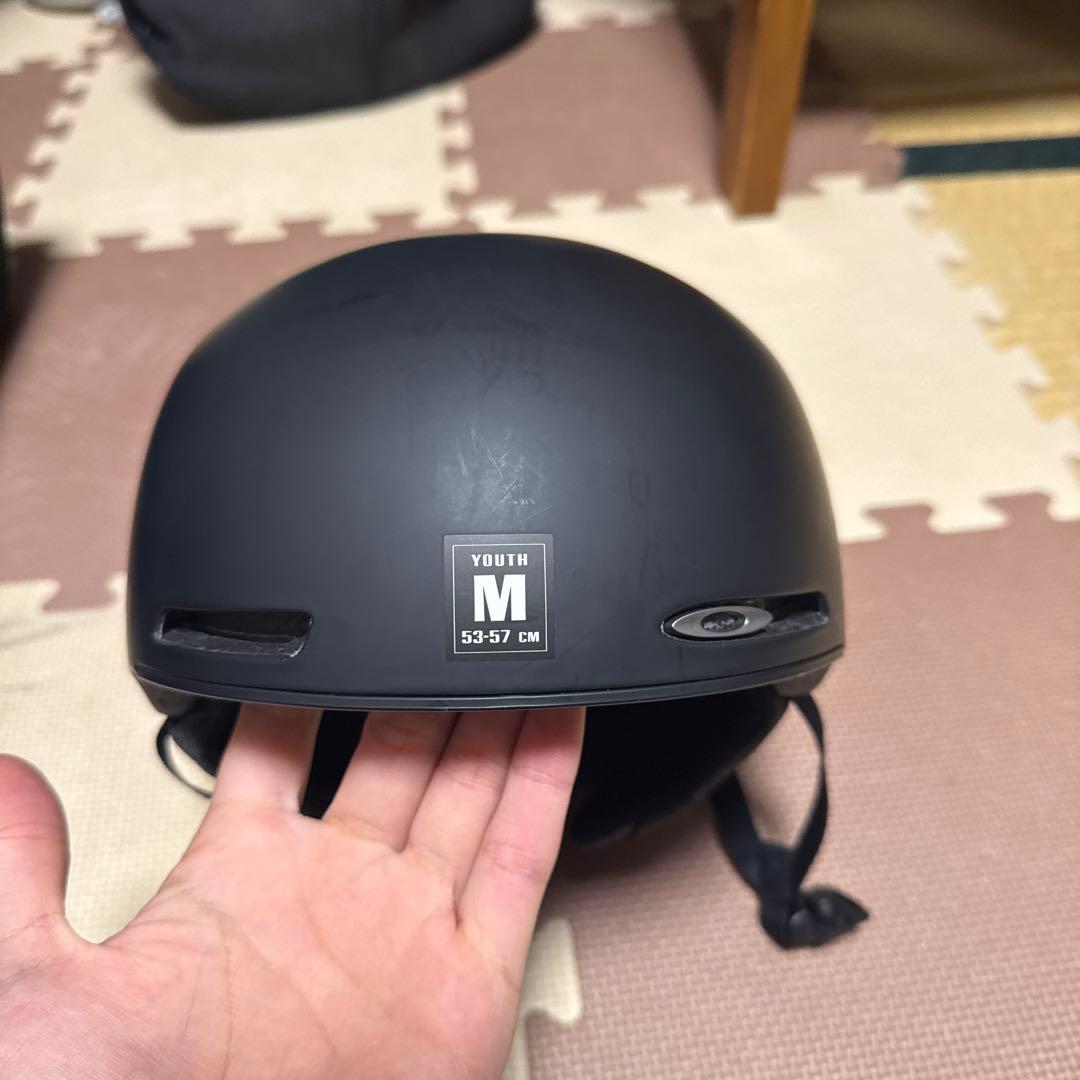 OAKLEY ユースヘルメット ブラック M